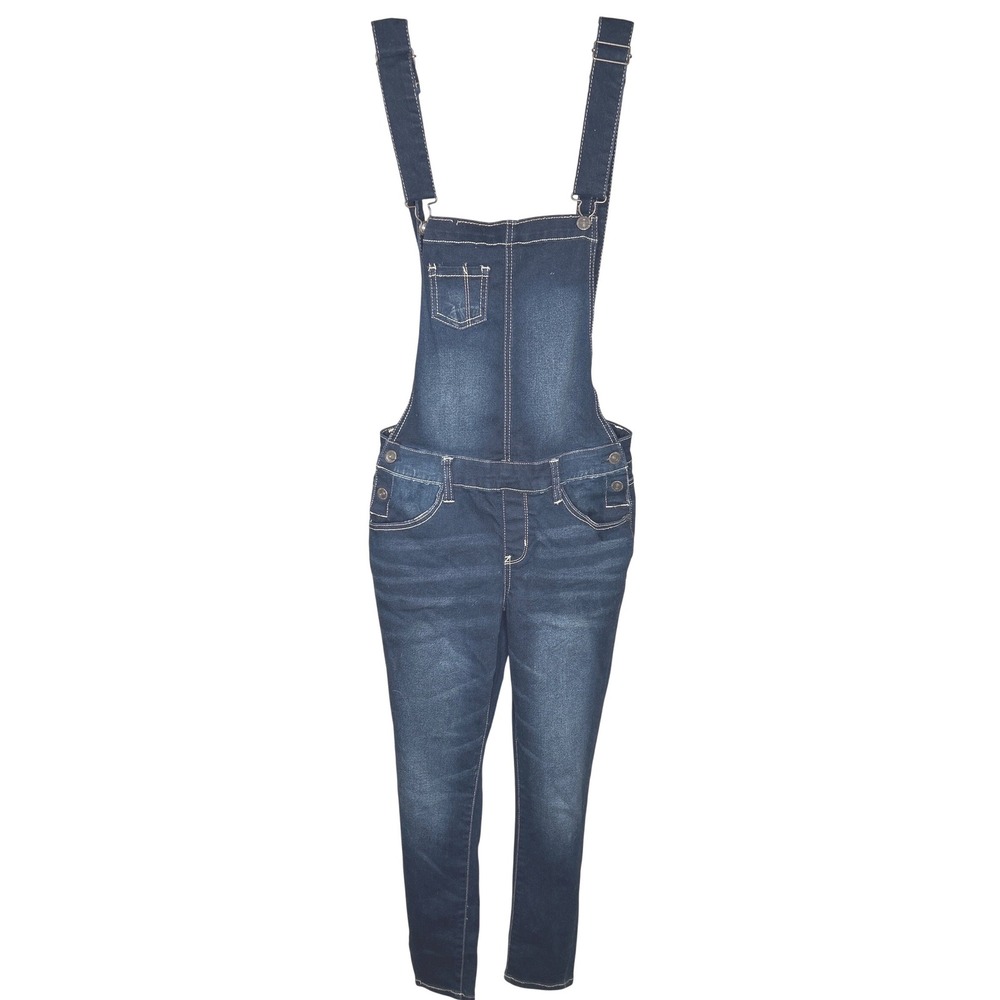 WALLFLOWER Overalls- SMALL-Women Denim  Blue‎ Skinny Fit Size S